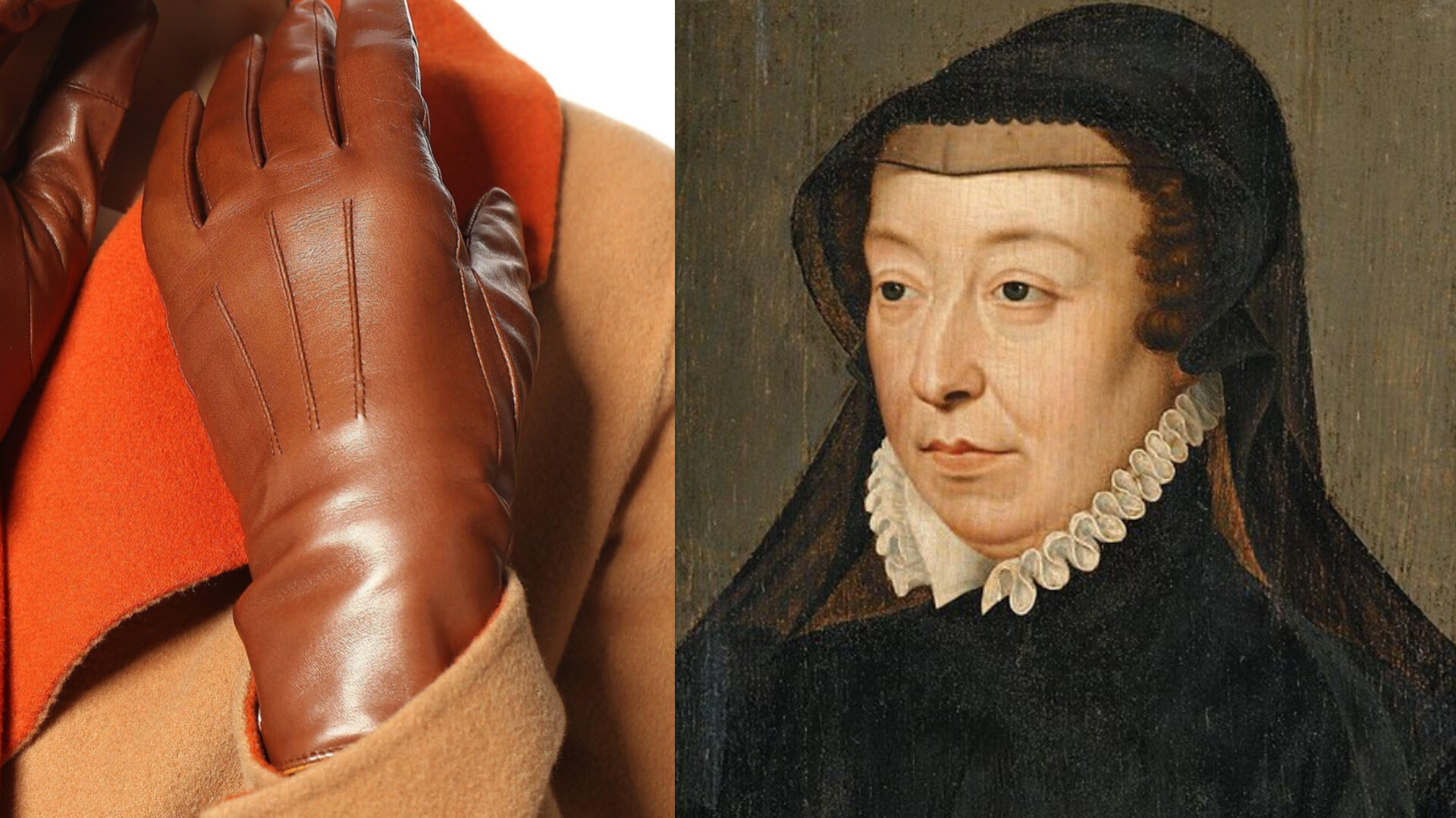 دستکش چرمی معطر کاترین مدیچی