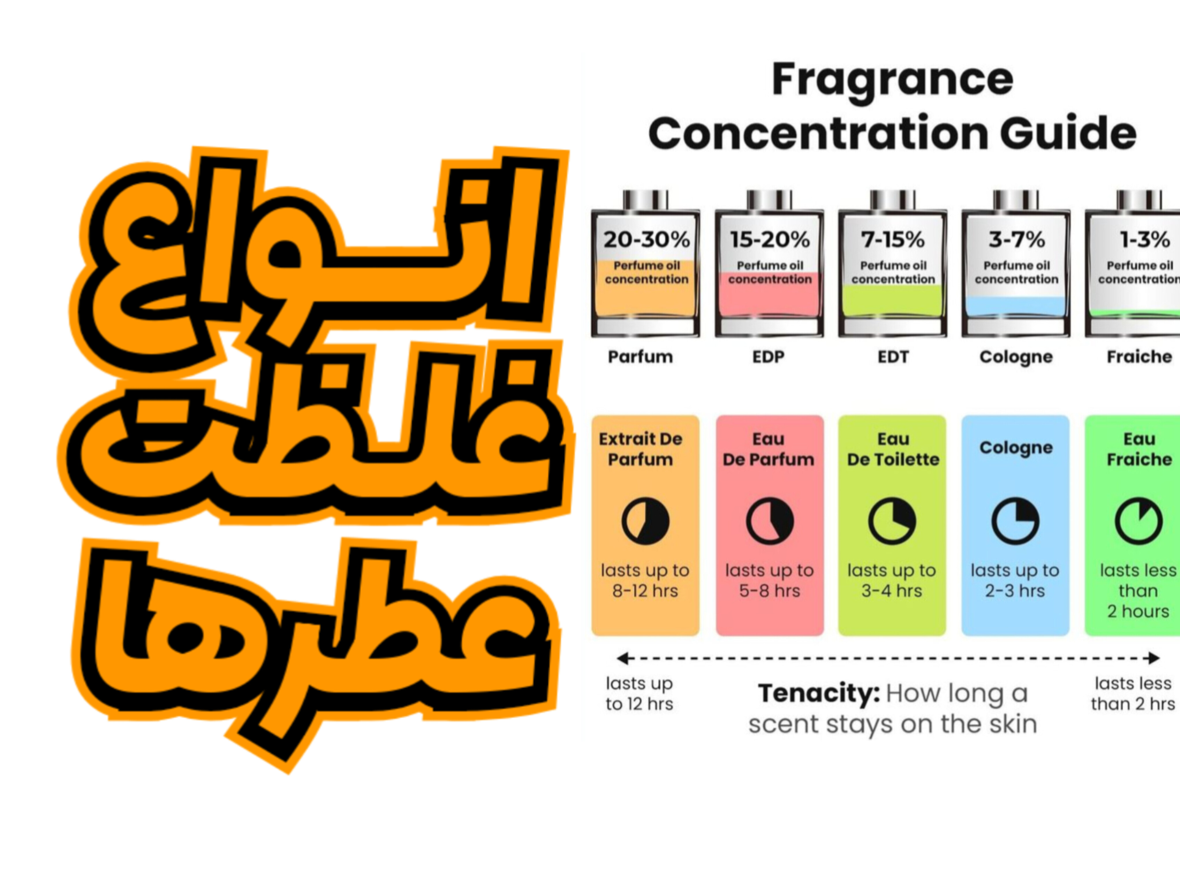 غلظت عطرها چند دسته کلی داره؟