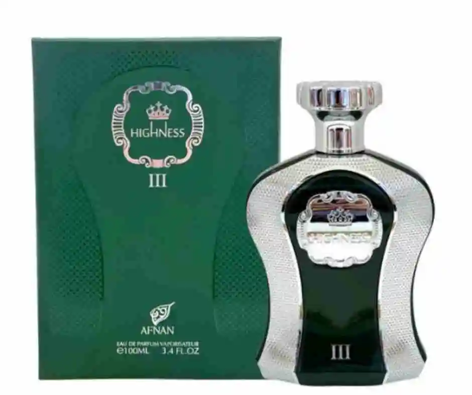 HIGHNESS III AFNANخرید عطر مردانه هاینس3سبز افنان